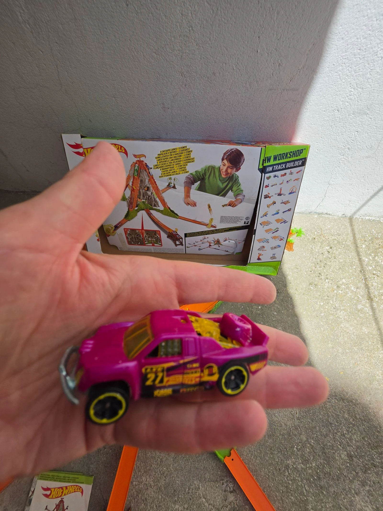Pista Hot Wheels Volcano Blast  (Supervolcán – photo 13
